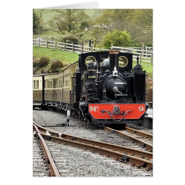 STEAM TRAINS CARD (Front)