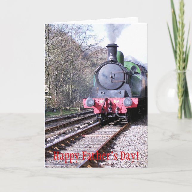 STEAM TRAINS CARD (Front)