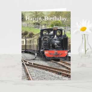STEAM TRAINS CARD