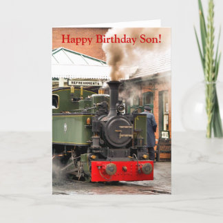 STEAM TRAINS CARD