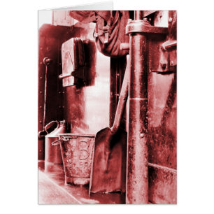 STEAM TRAINS CARD
