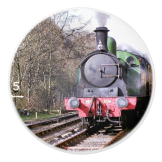 STEAM TRAINS CERAMIC KNOB