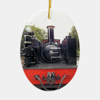 STEAM TRAINS CERAMIC TREE DECORATION