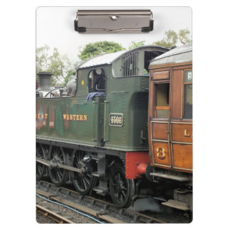 STEAM TRAINS CLIPBOARD