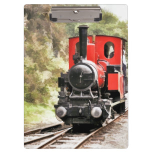 STEAM TRAINS CLIPBOARD
