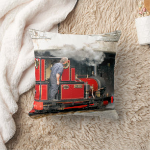STEAM TRAINS CUSHION