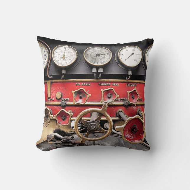 STEAM TRAINS   CUSHION (Front)