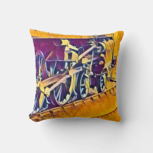 STEAM TRAINS CUSHION
