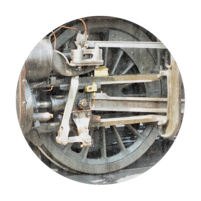 STEAM TRAINS CUTTING BOARD (Front)