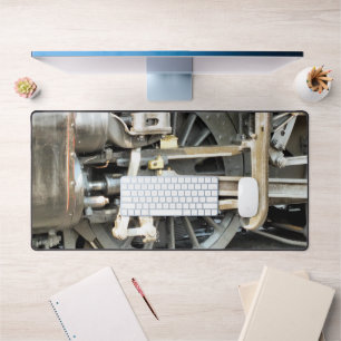 STEAM TRAINS DESK MAT