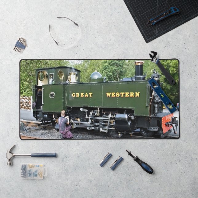 STEAM TRAINS DESK MAT (Workstation)