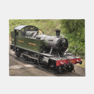 STEAM TRAINS DOORMAT