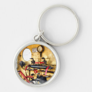 STEAM TRAINS   FOOTPLATE   KEY RING