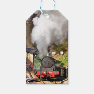 STEAM TRAINS GIFT TAGS