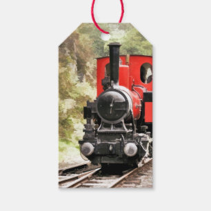 STEAM TRAINS GIFT TAGS