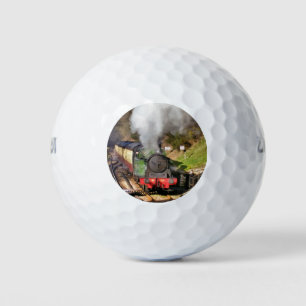 STEAM TRAINS GOLF BALLS