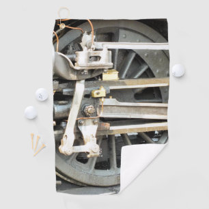 STEAM TRAINS GOLF TOWEL