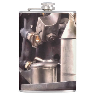 STEAM TRAINS   HIP FLASK