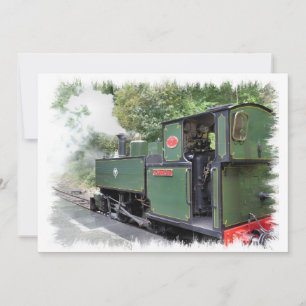 STEAM TRAINS INVITATION