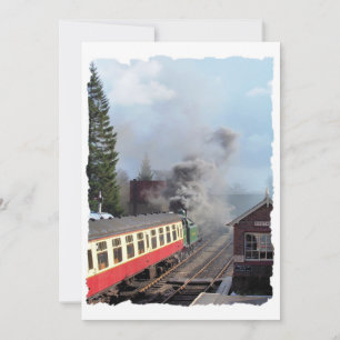 STEAM TRAINS INVITATIONS