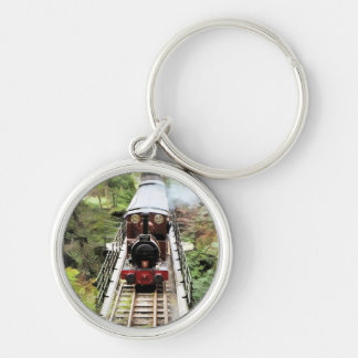STEAM TRAINS KEY RING