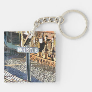 STEAM TRAINS KEY RING
