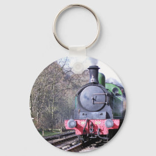 STEAM TRAINS KEY RING