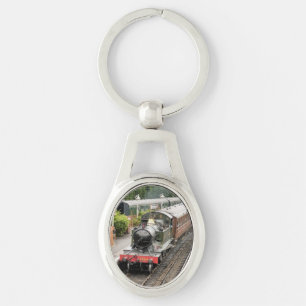 STEAM TRAINS KEY RING