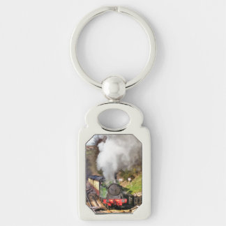 STEAM TRAINS KEY RING