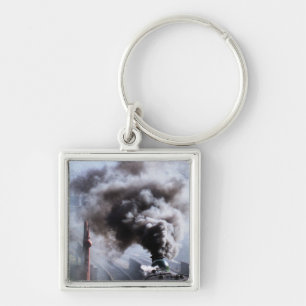 STEAM TRAINS KEY RING