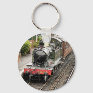 STEAM TRAINS KEYCHAIN