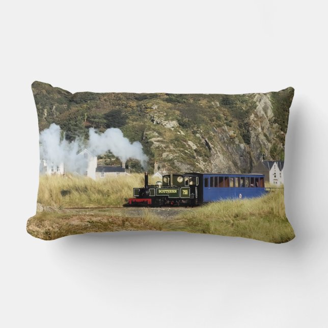 STEAM TRAINS LUMBAR CUSHION (Front)