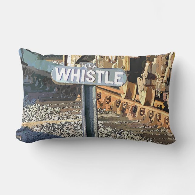 STEAM TRAINS LUMBAR CUSHION (Front)