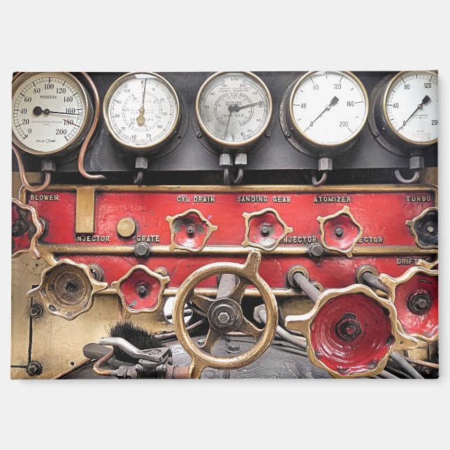 STEAM TRAINS MAGNET (Front)