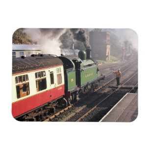 STEAM TRAINS MAGNET