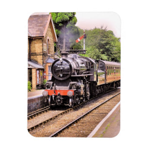 STEAM TRAINS  MAGNET