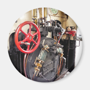 STEAM TRAINS MAGNET