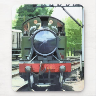 STEAM TRAINS MOUSE MAT