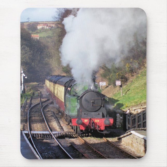 STEAM TRAINS MOUSE MAT (Front)