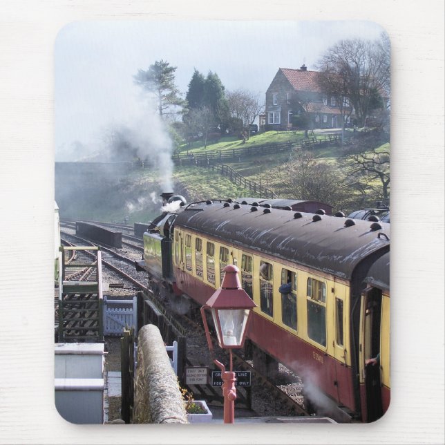 STEAM TRAINS MOUSE MAT (Front)
