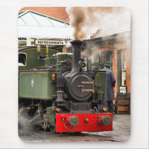 STEAM TRAINS MOUSE MAT