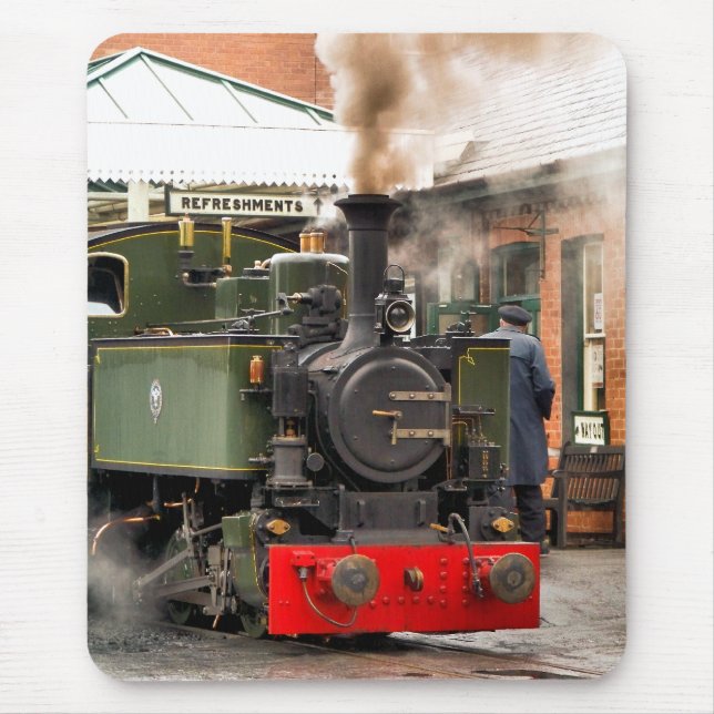 STEAM TRAINS MOUSE MAT (Front)