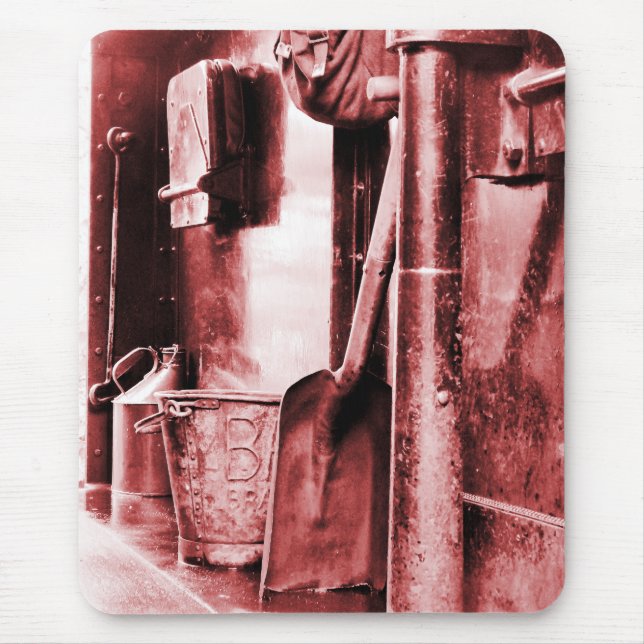 STEAM TRAINS MOUSE MAT (Front)