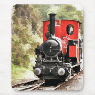 STEAM TRAINS MOUSE MAT