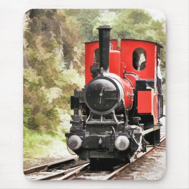 STEAM TRAINS MOUSE MAT (Front)