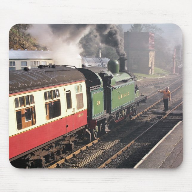 STEAM TRAINS MOUSE MAT (Front)