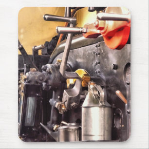 STEAM TRAINS  MOUSE MAT