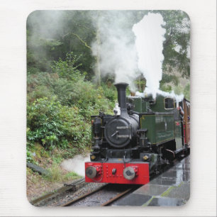 STEAM TRAINS MOUSE MAT