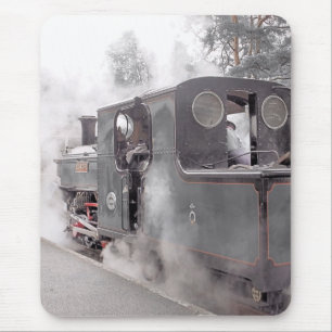 STEAM TRAINS MOUSE MAT