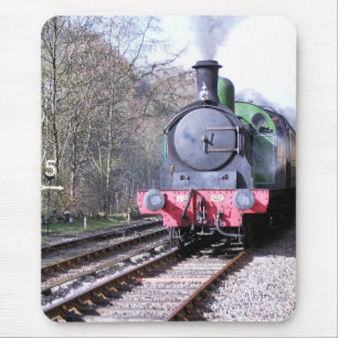 STEAM TRAINS MOUSE MAT